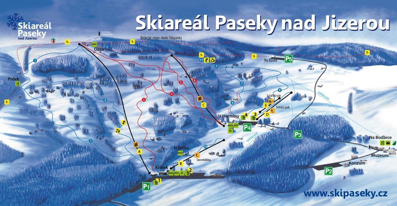 Na Buďárce Paseky nad Jizerou Kültér fotó